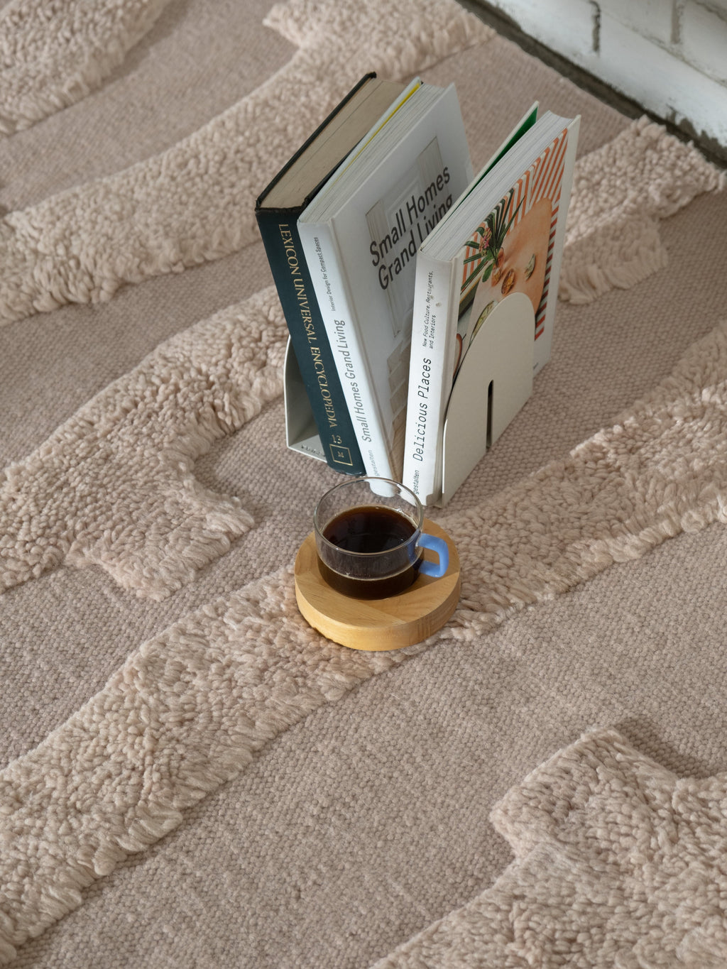 Cradle Neutral Washable Wool Fine Cut Pile Rug