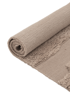 Cradle Neutral Washable Wool Fine Cut Pile Rug