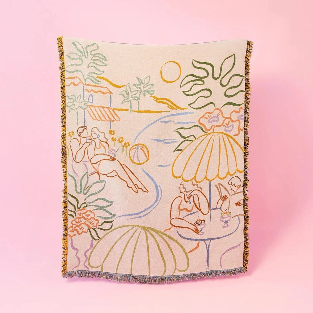 Paloma Throw-Bedding-Slowdown Studio-Greenhouse Interiors Pty Ltd