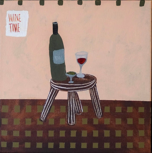Wine Time - Original Art
