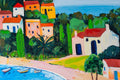 Houses On The Hill - Original Art-Original Art-Angela Hawkey-Greenhouse Interiors Pty Ltd