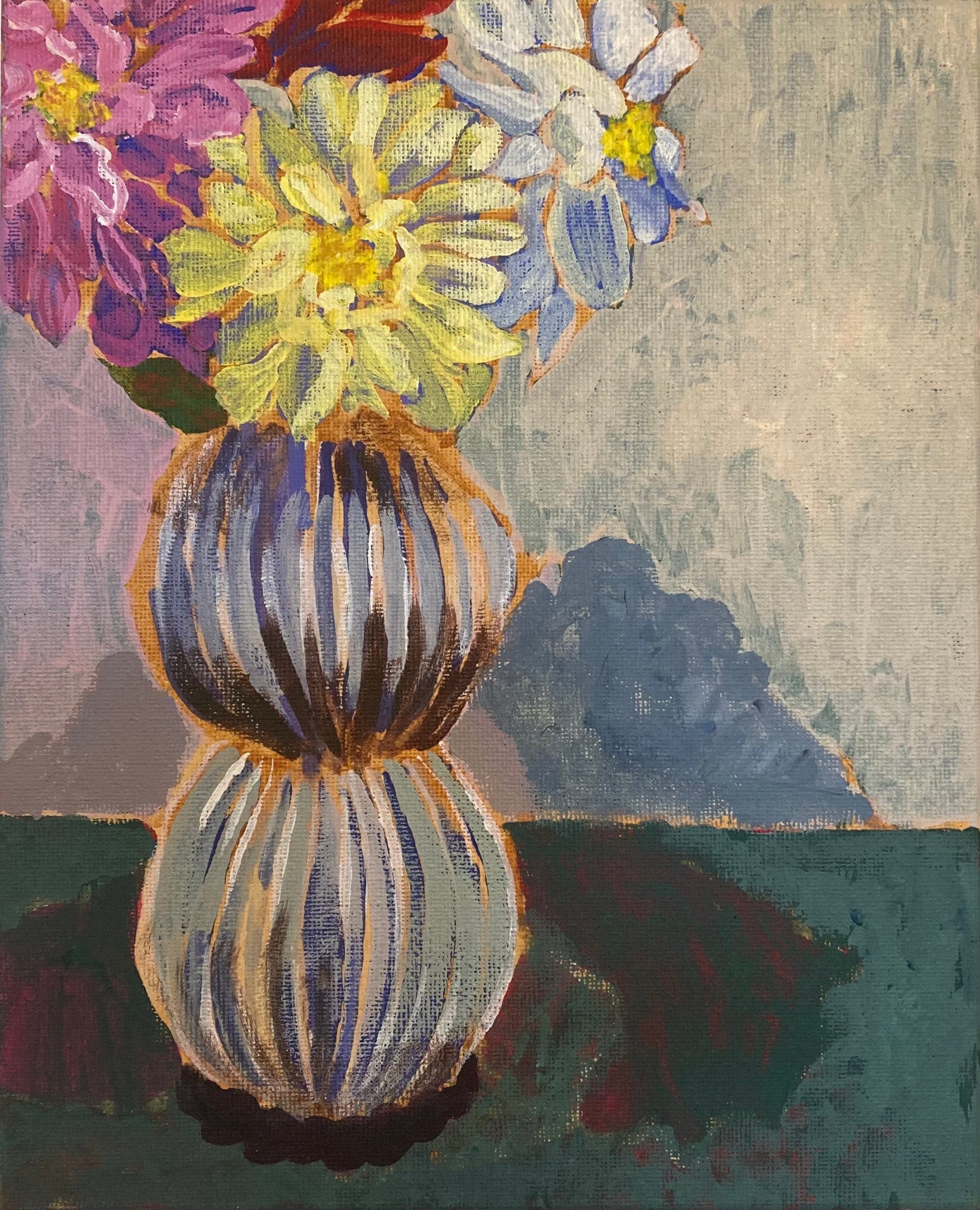 Dahlia Love 2 - Original Art