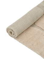 Ember Neutral Washable Wool Fine Cut Pile Rug