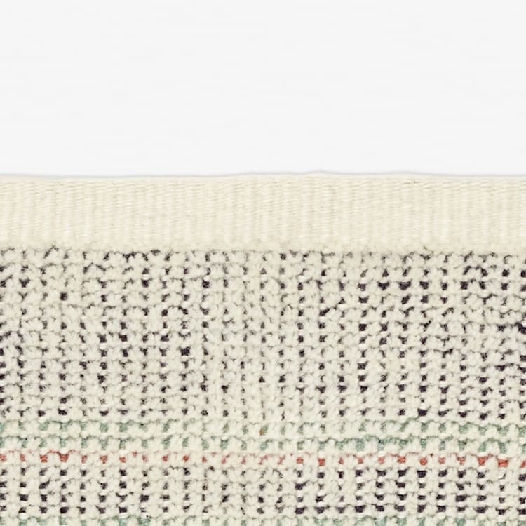 Kanon Pattern Rake Rug
