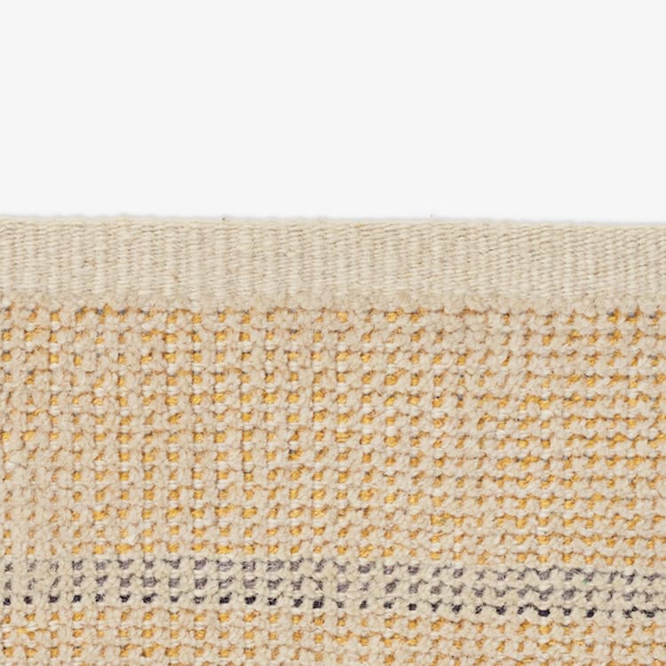 Kanon Pattern Rake Rug
