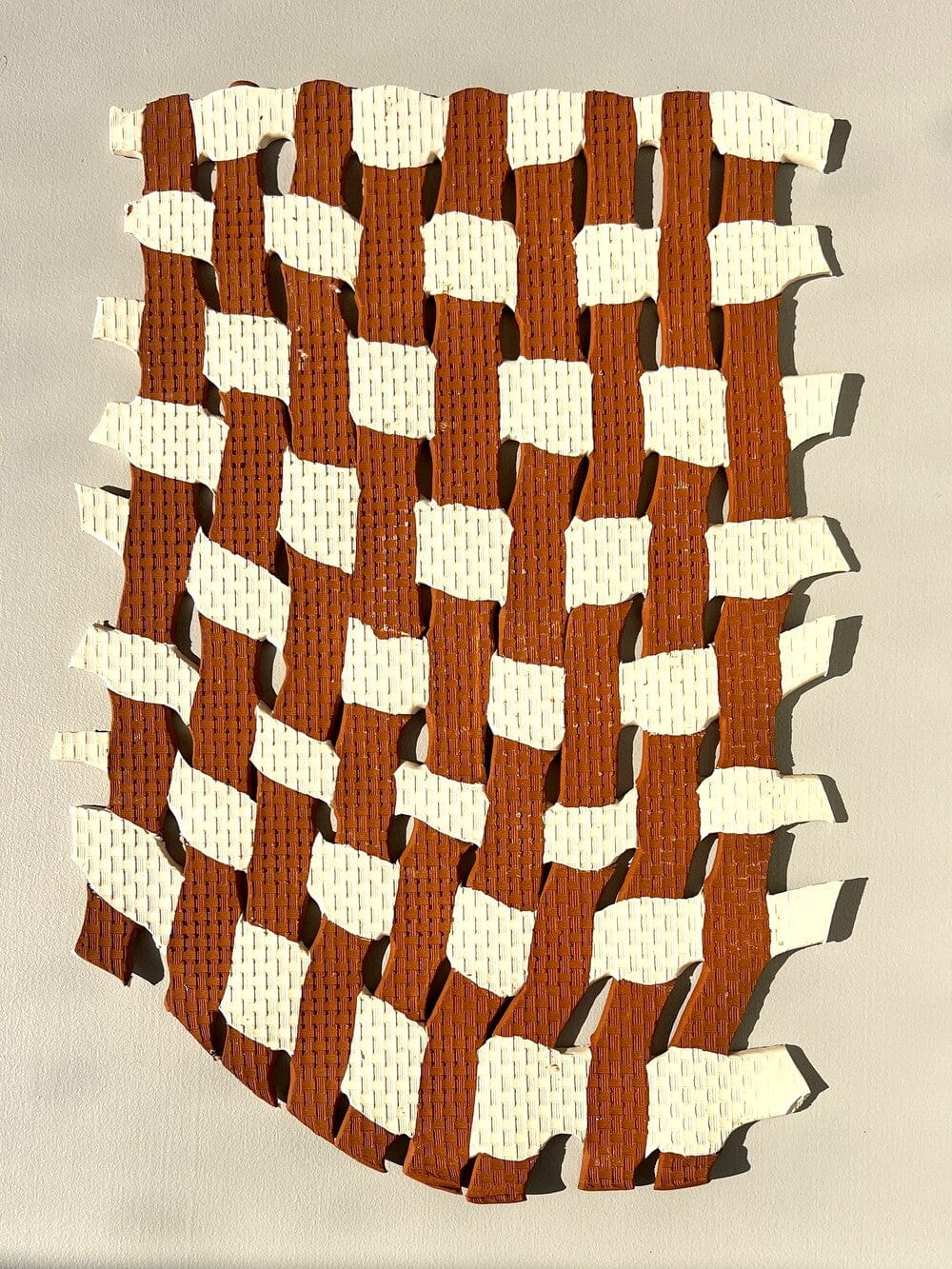 Seamless In Terracotta - Ceramic Wall Art