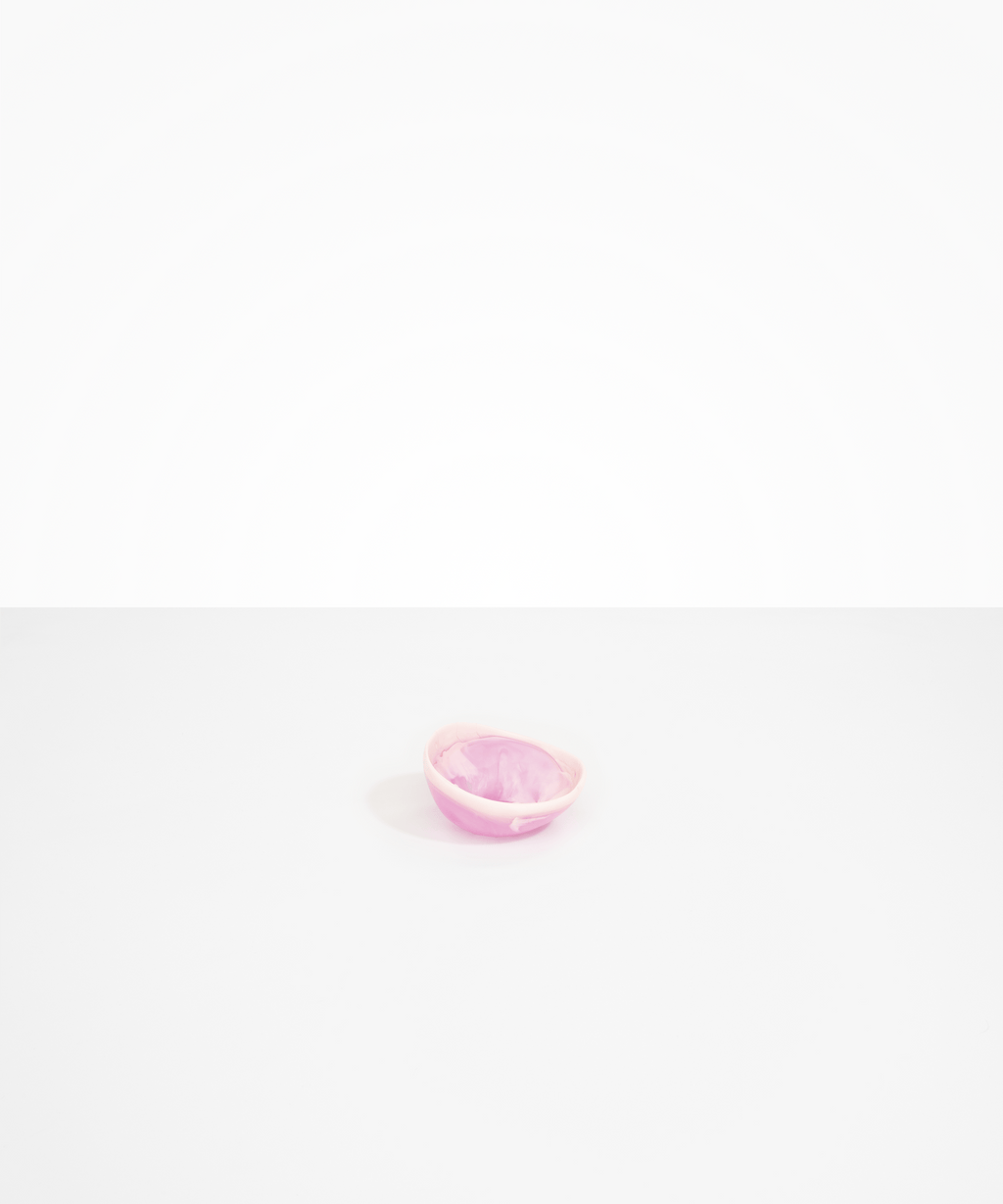 Resin Flow Spice Dish - Shell Pink