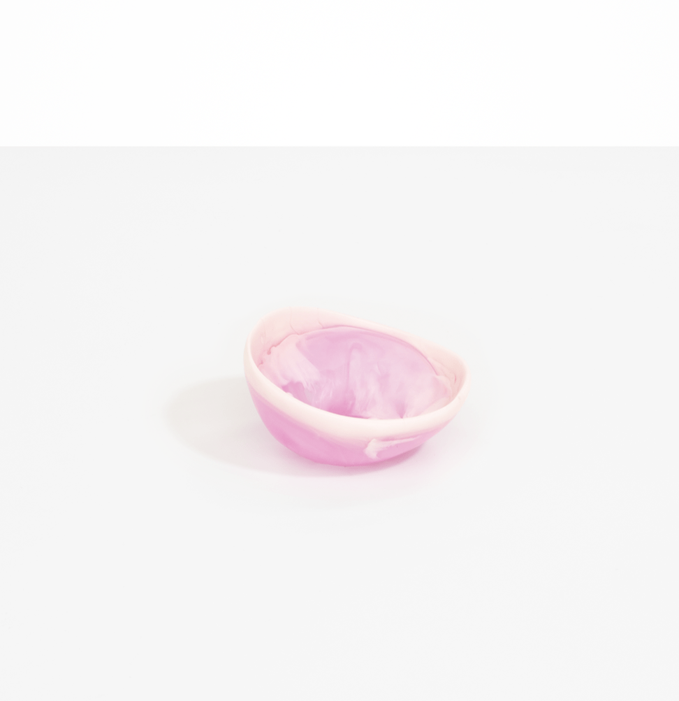 Resin Flow Spice Dish - Shell Pink