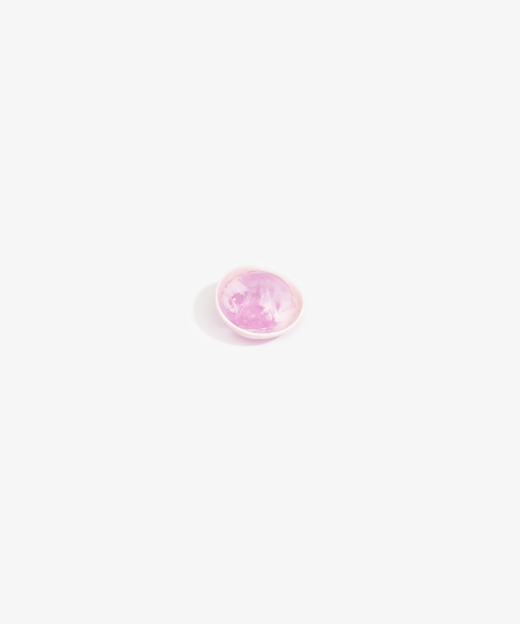 Resin Flow Spice Dish - Shell Pink