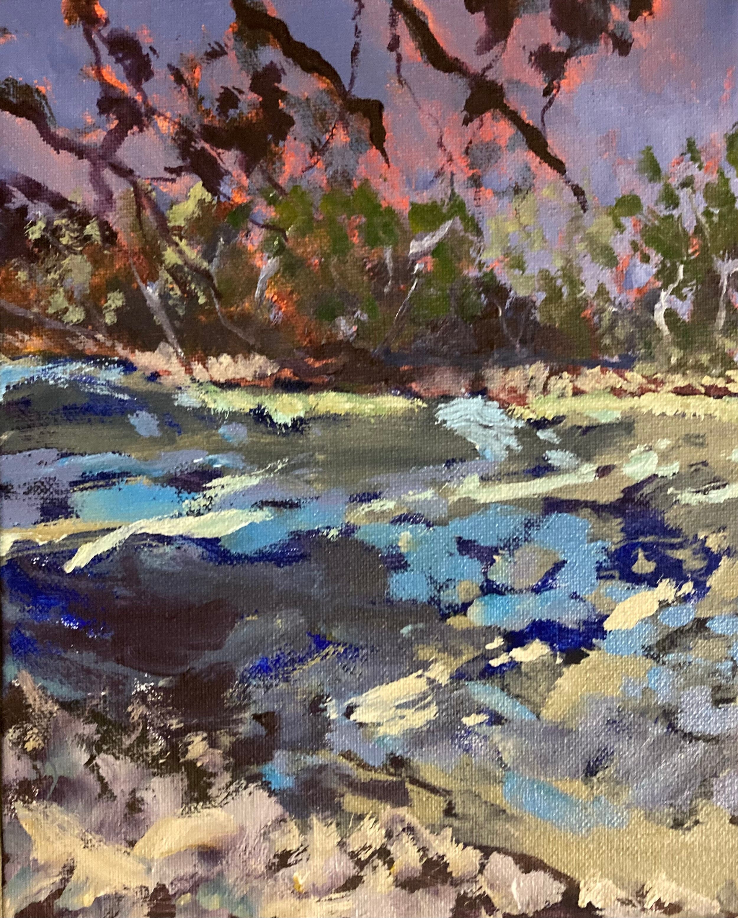 From The Bank Of The River - Original Art
