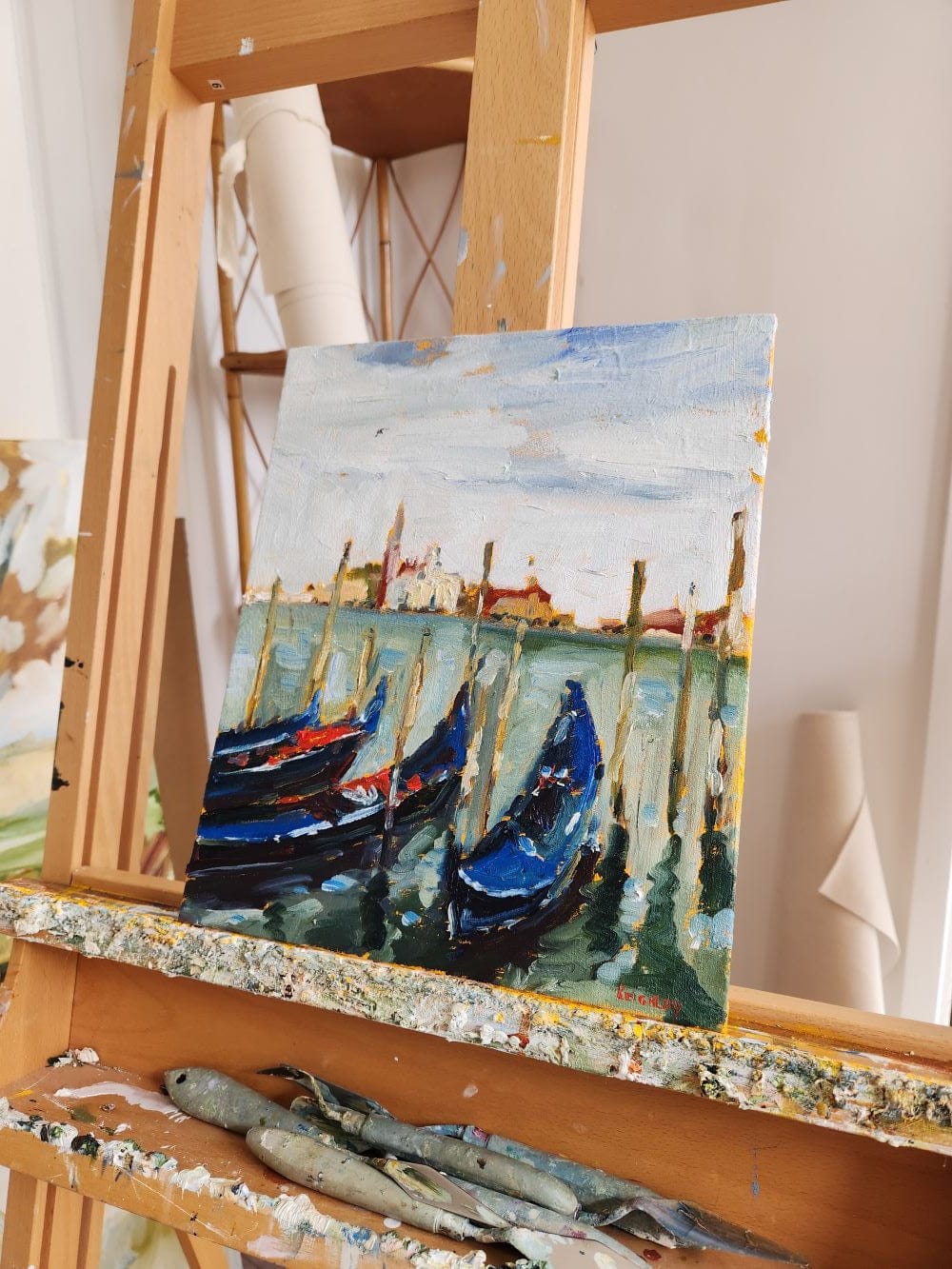 Venetian Taxis - Original Art