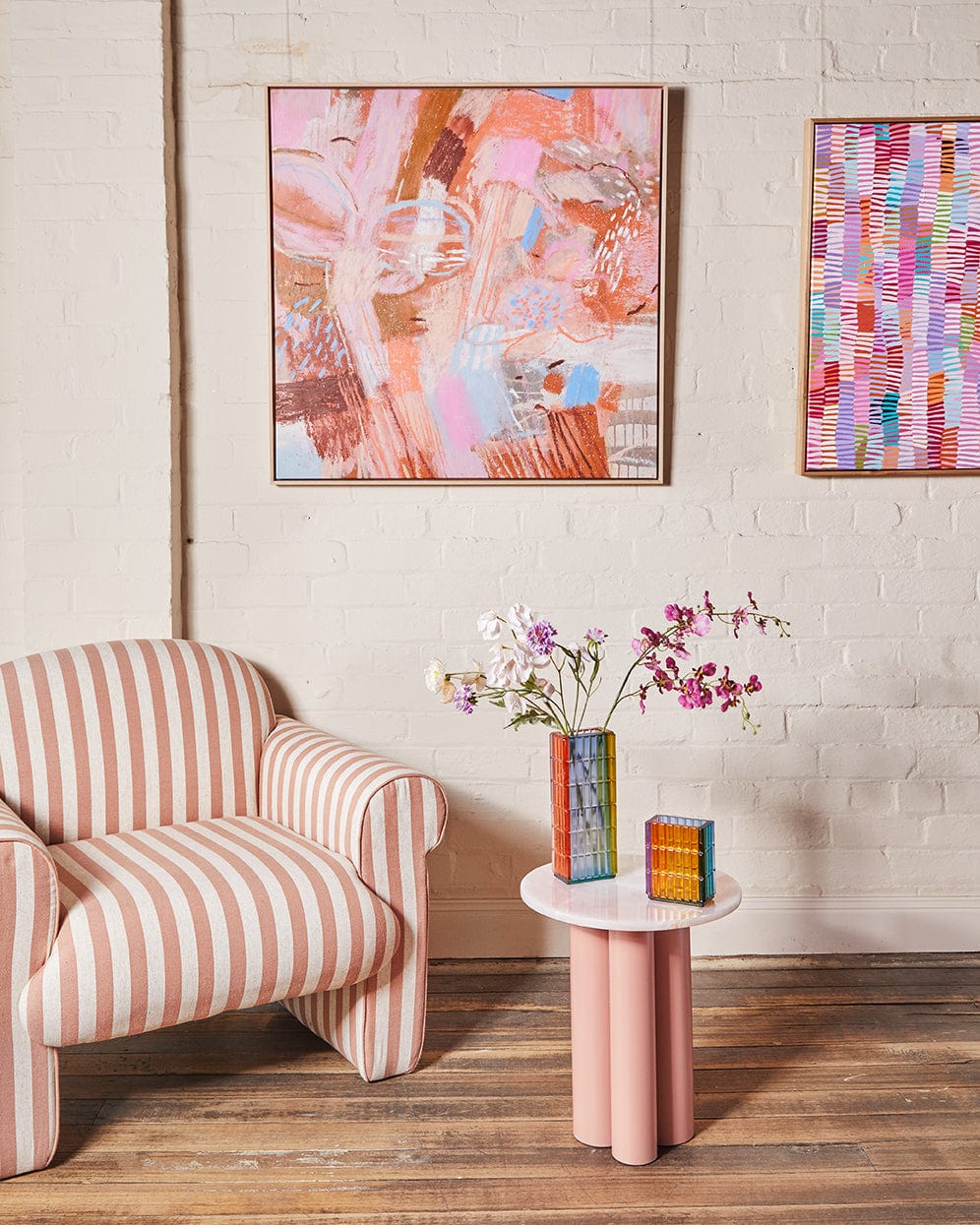 Double Shot Tall Vase