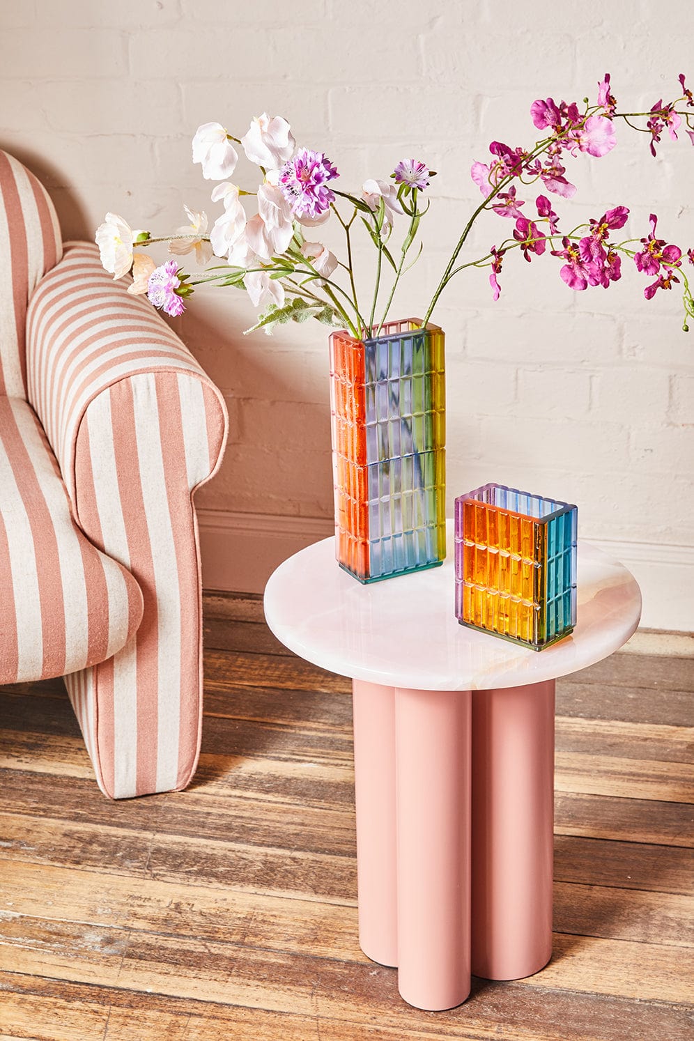 Double Shot Tall Vase