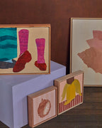 Banana Boots - Original Art-Original Art-Lily Mayfield-Greenhouse Interiors Pty Ltd