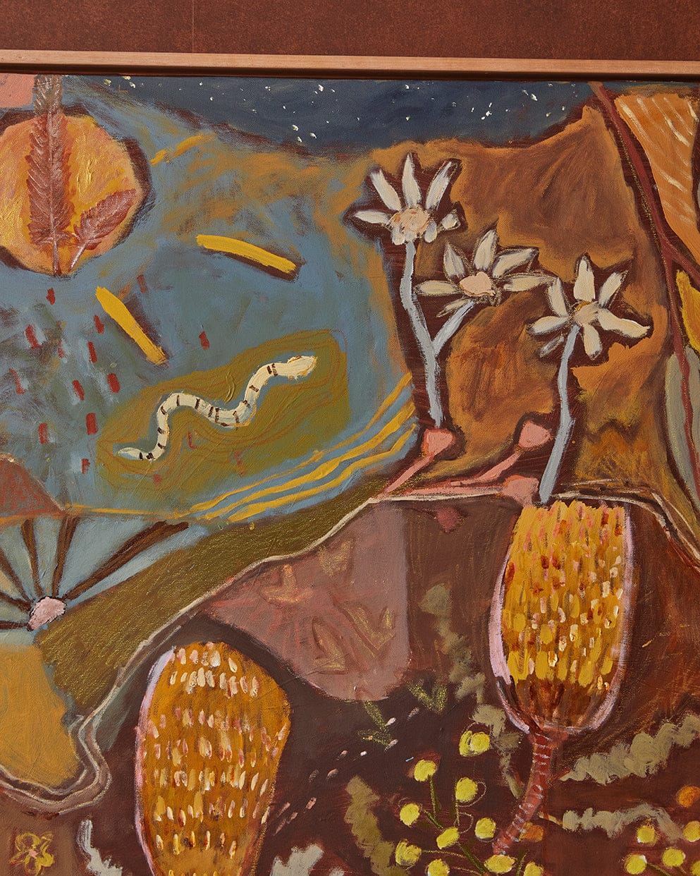 Where The Land Gathers - Original Artwork-Original Art-Greta Hounslow-Greenhouse Interiors Pty Ltd