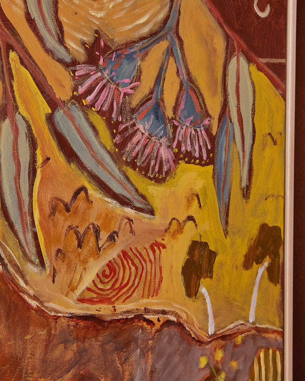 Where The Land Gathers - Original Artwork-Original Art-Greta Hounslow-Greenhouse Interiors Pty Ltd