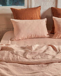 Linen Flat Sheet - Biscuit-Bedding-Greenhouse-Greenhouse Interiors Pty Ltd