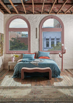 Linen Duvet Cover - Dusty Blue