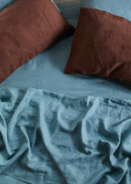 Linen Standard Pillowcase Set - Cocoa
