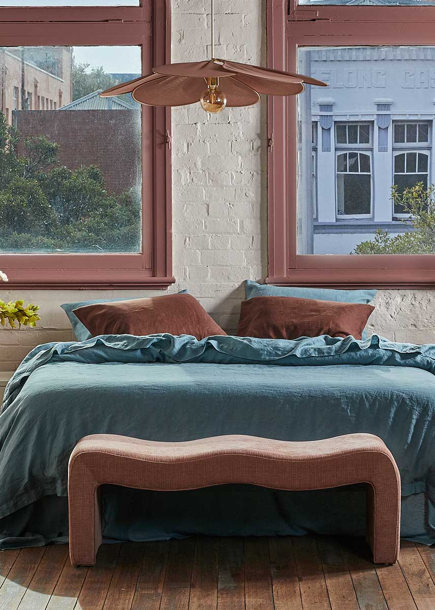Linen Standard Pillowcase Set - Cocoa