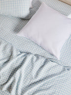 White – Linen Euro Pillowcase Set