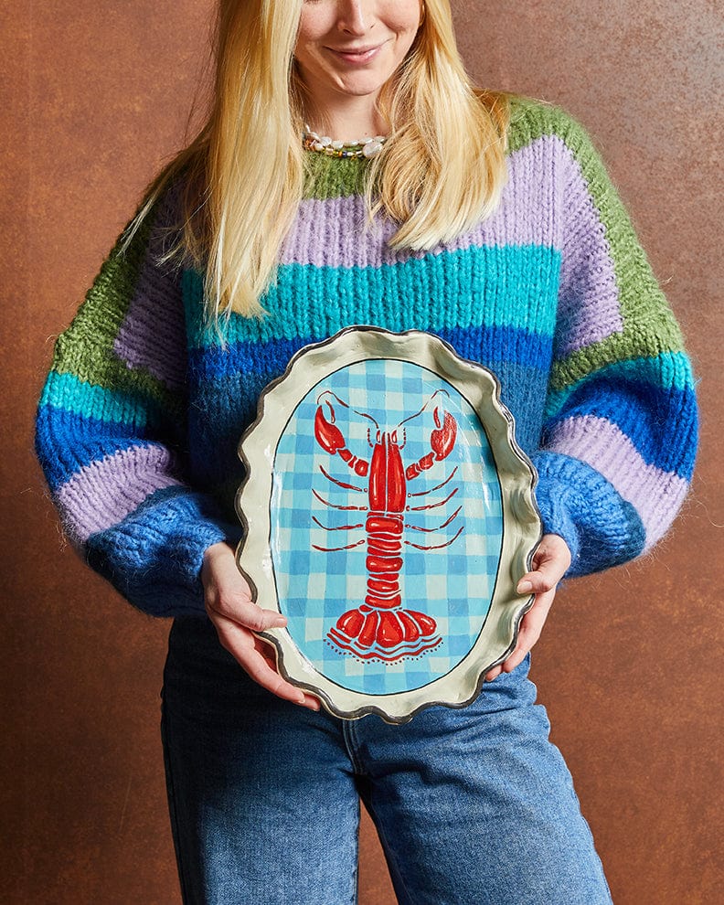 Ceramic Platter - Lobster
