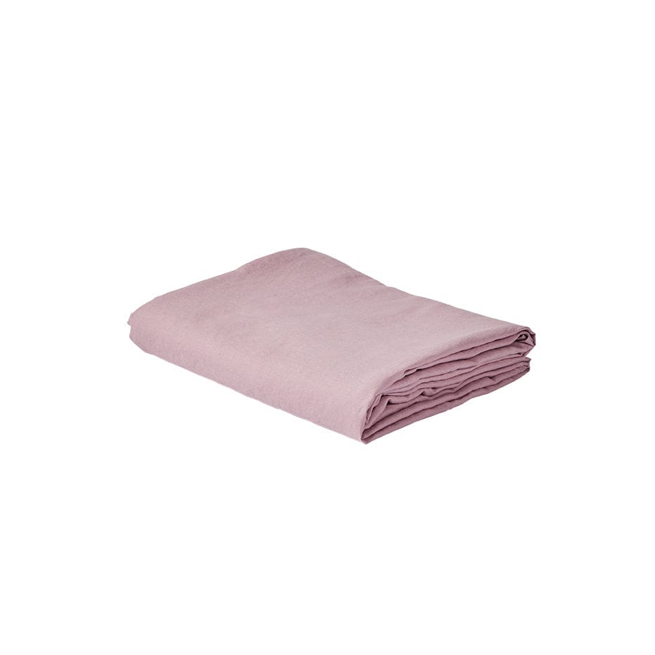 Linen Fitted Sheet - Lilac