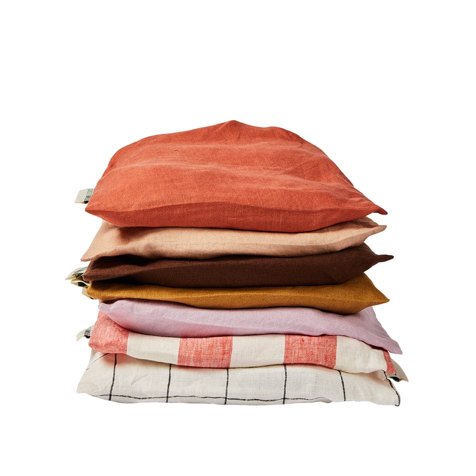 Linen Standard Pillowcase Set - Cocoa