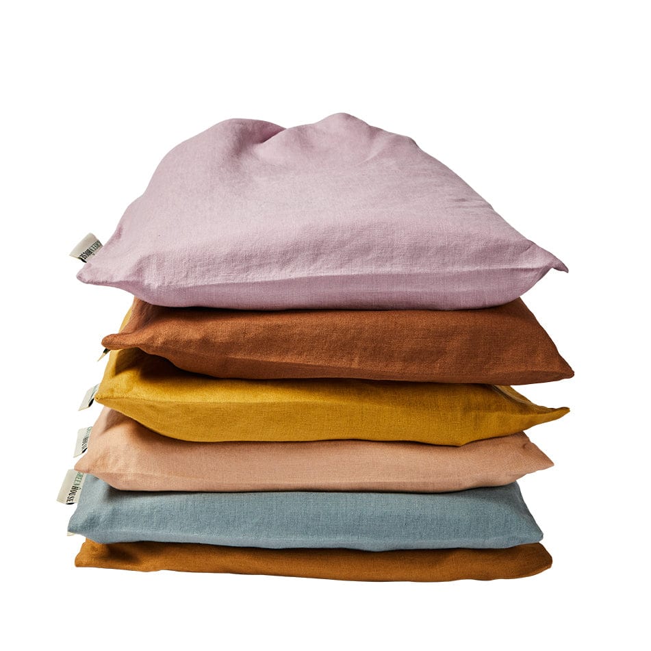 Linen Duvet Cover - Dusty Blue