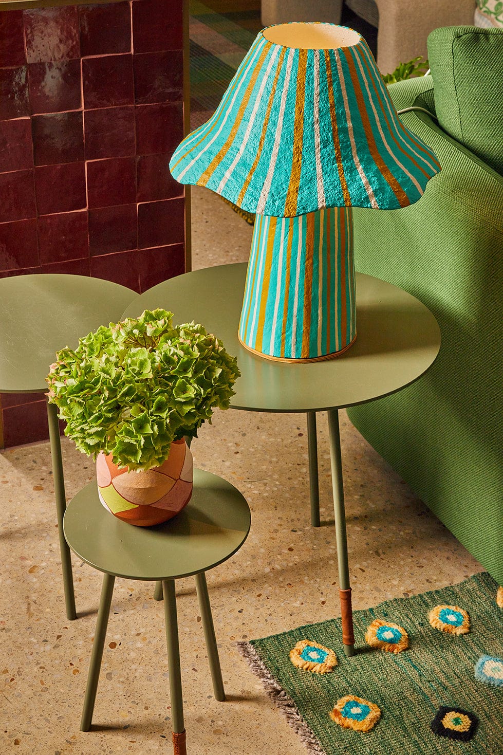 Psychedelic Table Lamp