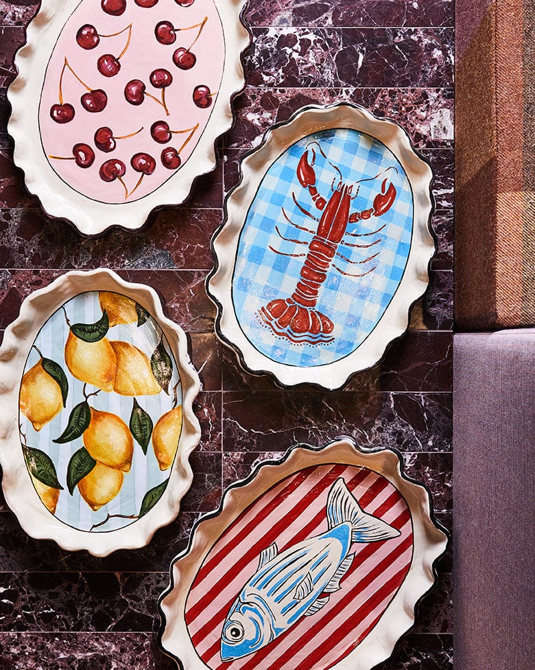 Ceramic Platter - Lobster