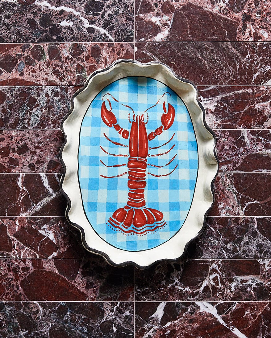 Ceramic Platter - Lobster