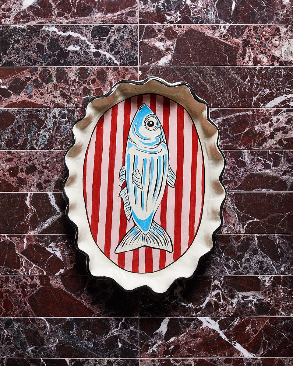 Ceramic Platter - Fish