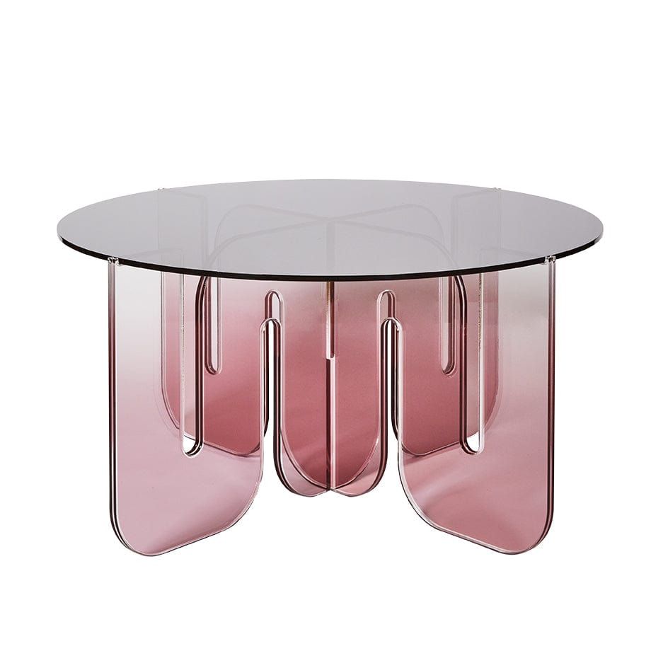 Ambalux Pink Wave Coffee Table