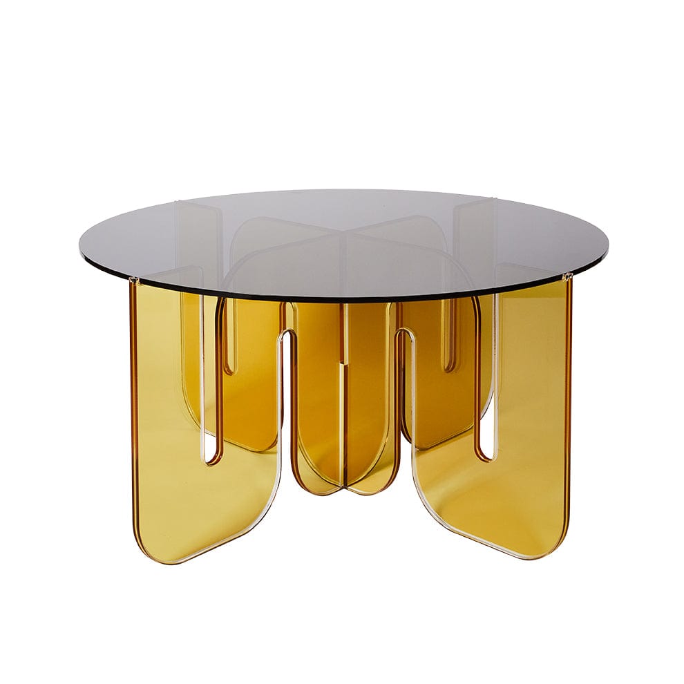 Ambalux Gold Wave Coffee Table
