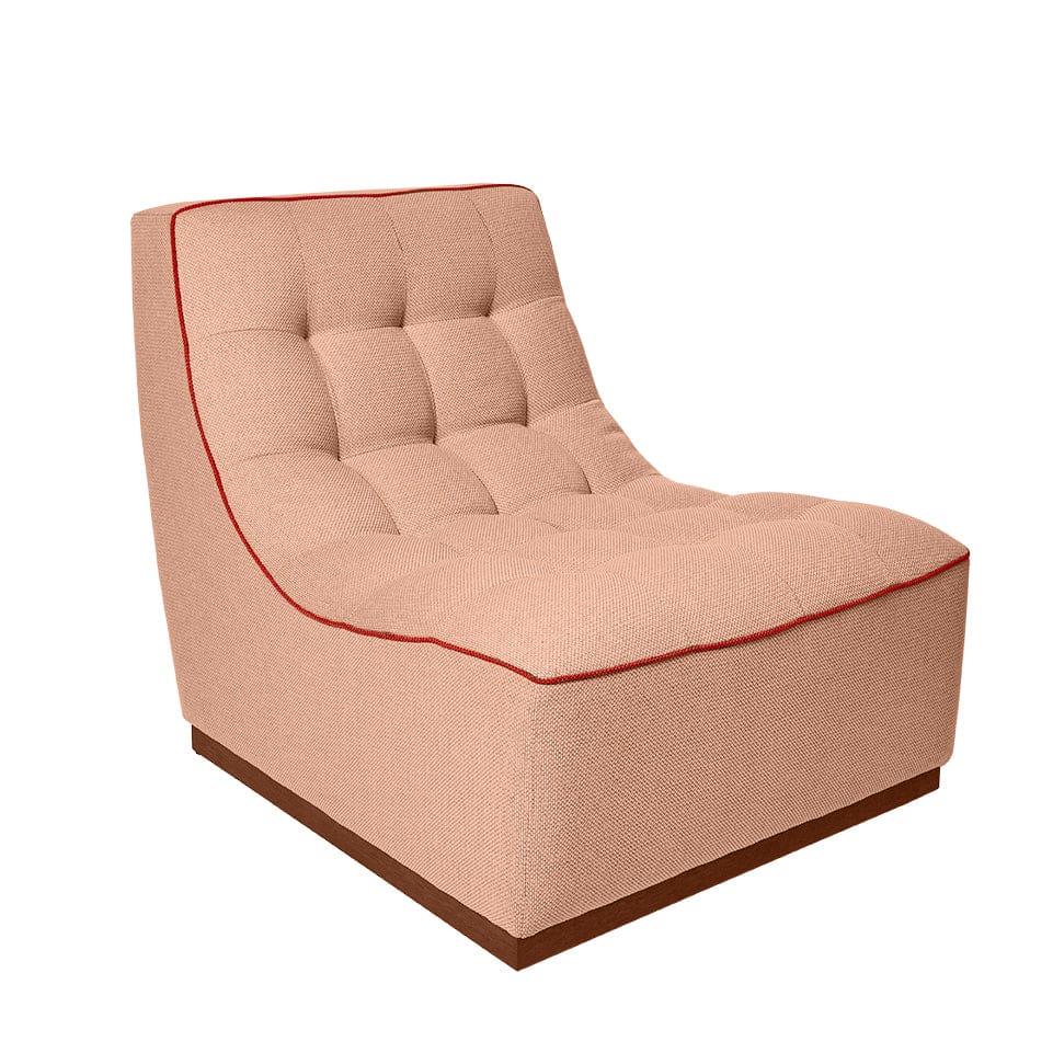 Jager Designer Chair - Salmon &amp; Raspberry