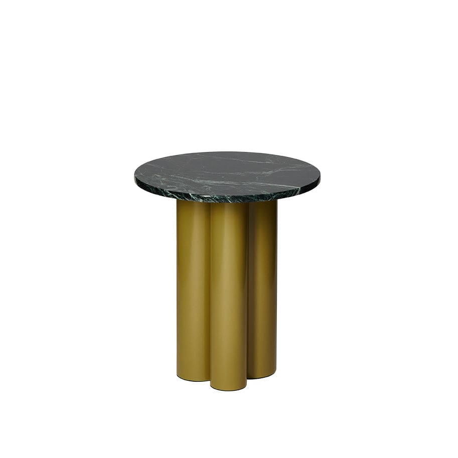Natura Verde Alpi Marble Side Table