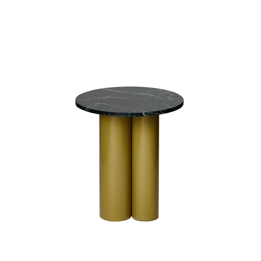 Natura Verde Alpi Marble Side Table