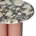 Natura Calacatta Viola Marble Side Table