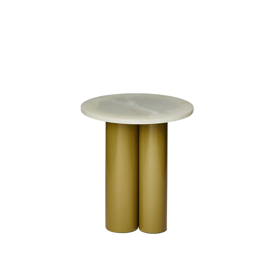 Natura Green Onyx Side Table