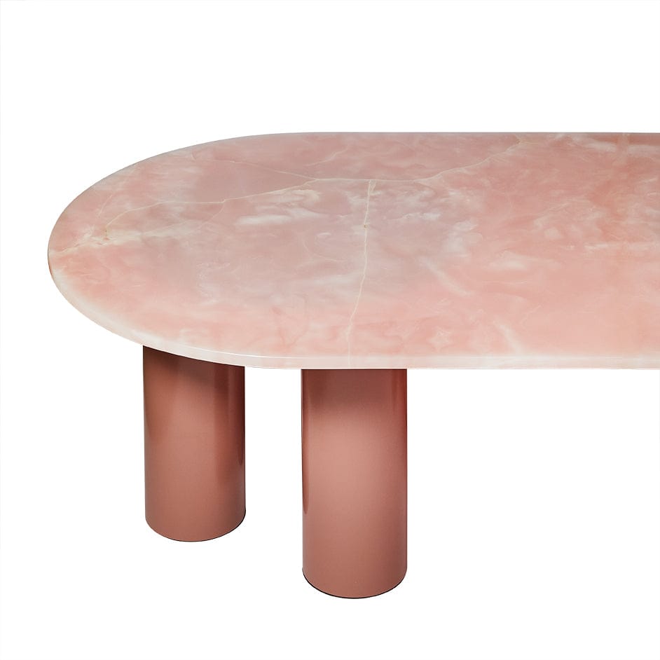 Natura Pink Onyx Coffee Table