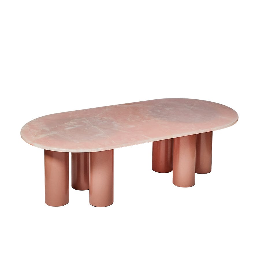Natura Pink Onyx Coffee Table