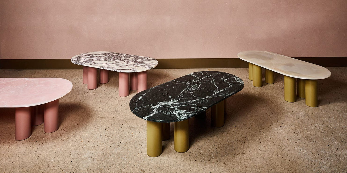 Natura Calacatta Viola Marble Coffee Table