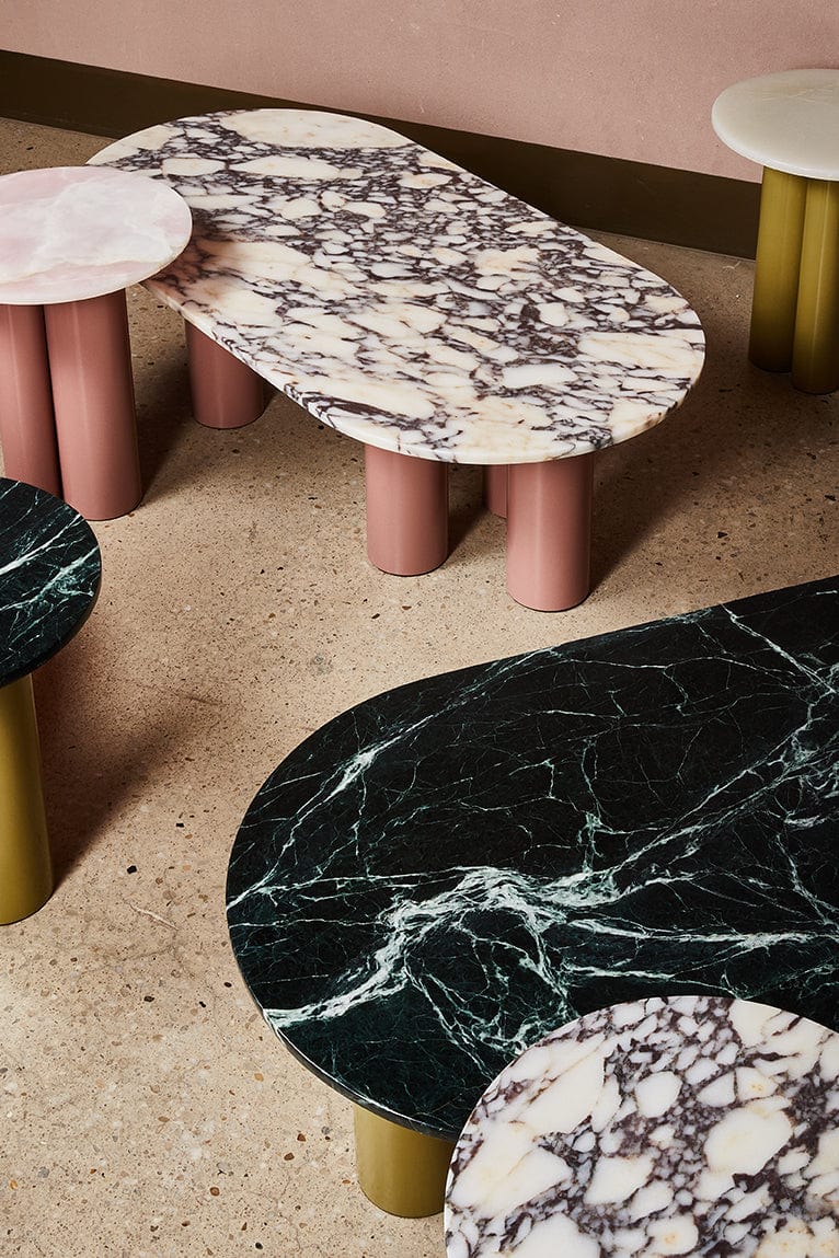 Natura Pink Onyx Side Table