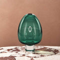 Yumemiru Glass Vessel M - Green