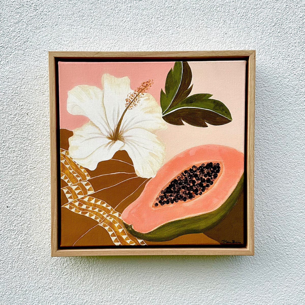 Papaya Sunrise - Original Artwork