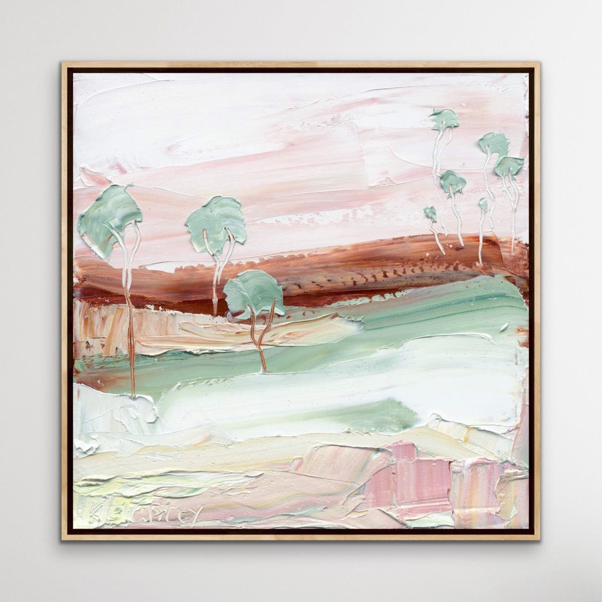 Mint Trees & Sienna - Limited Edition Print