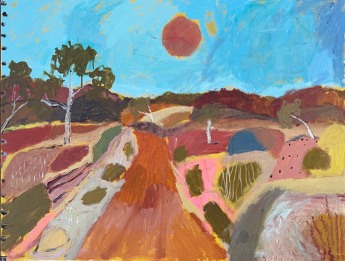 Smoky Quatrz Country - Original Art