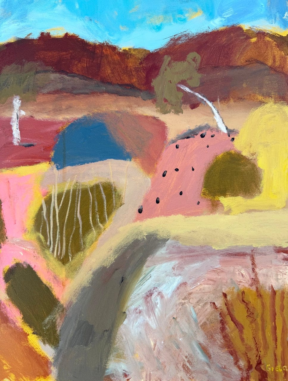 Smoky Quatrz Country - Original Art