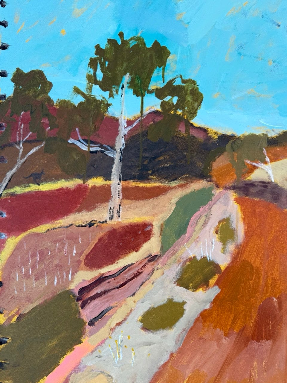 Smoky Quatrz Country - Original Art